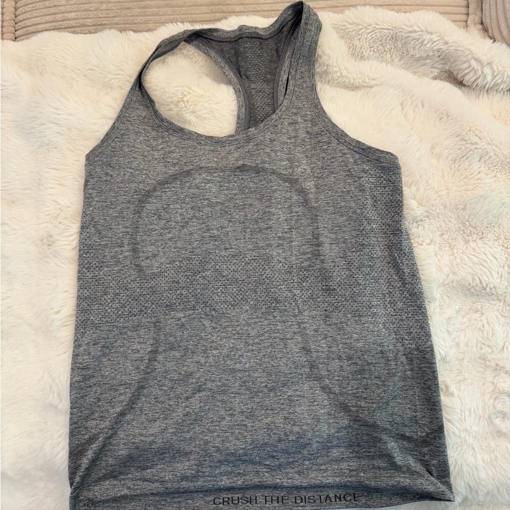 Lululemon grey swiftly Tank Top